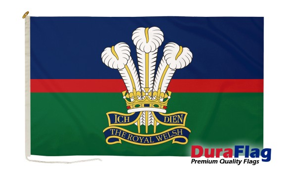DuraFlag® Royal Welsh Regiment Premium Quality Flag